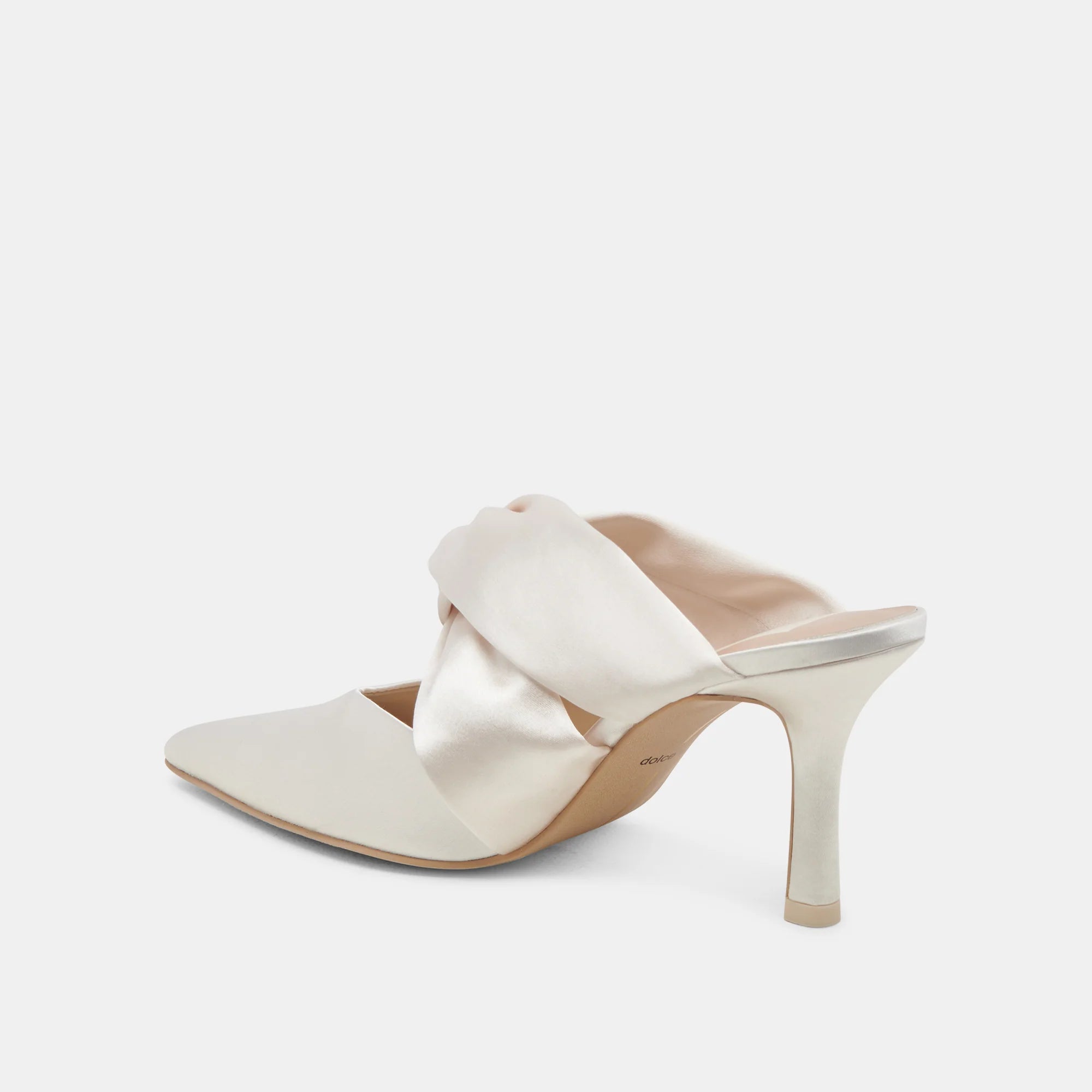 KELSY OFF WHITE SATIN