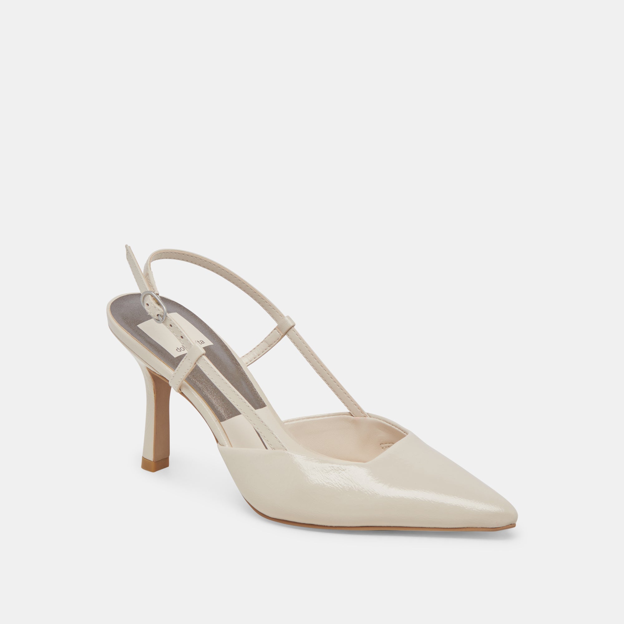 KIM IVORY CRINKLE PATENT