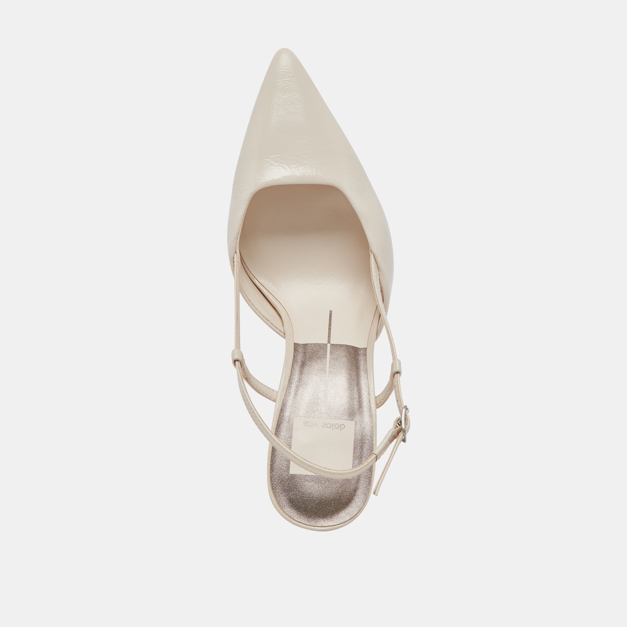 KIM IVORY CRINKLE PATENT