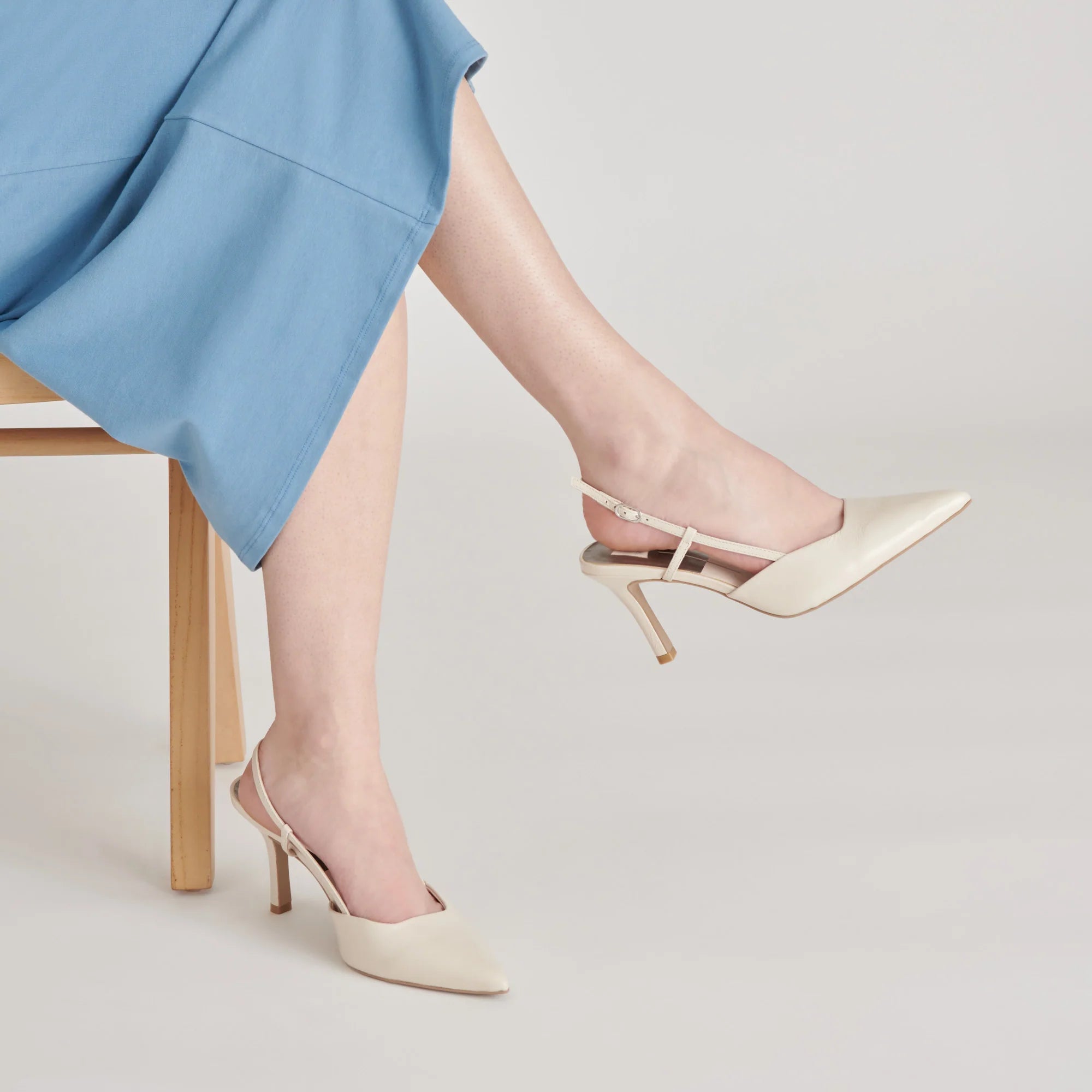 KIM IVORY CRINKLE PATENT