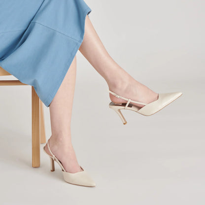 KIM IVORY CRINKLE PATENT