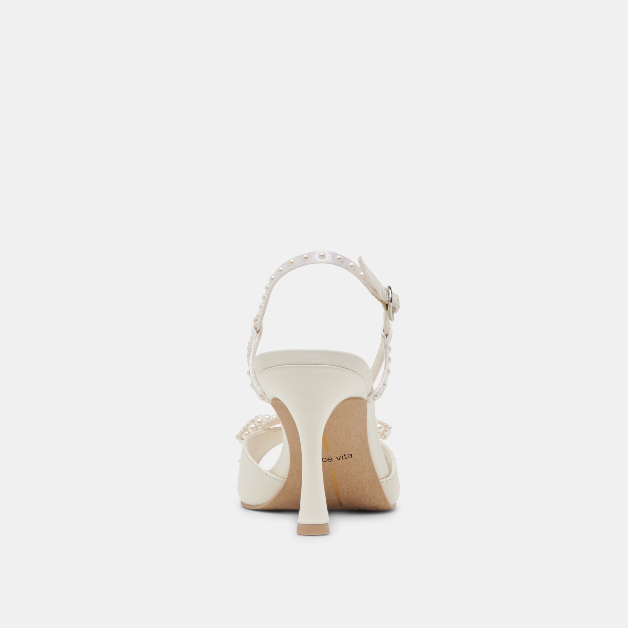 LONNY PEARL BLANC SATINÉ