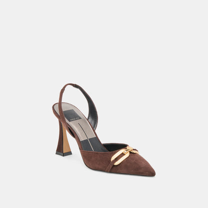 MALIK MAHOGANY SUEDE
