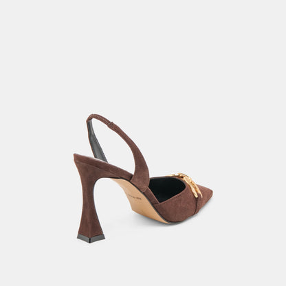 MALIK MAHOGANY SUEDE