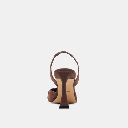MALIK MAHOGANY SUEDE