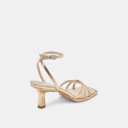 MANJI GOLD LEATHER