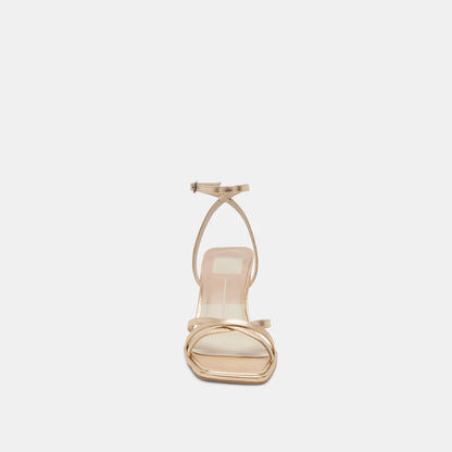 MANJI GOLD LEATHER
