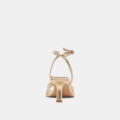 MANJI GOLD LEATHER