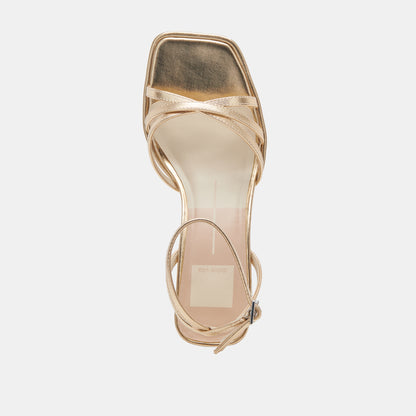MANJI GOLD LEATHER