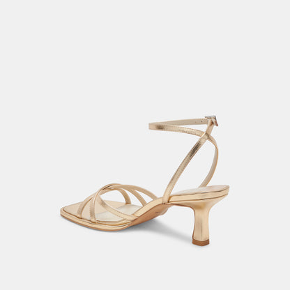 MANJI GOLD LEATHER