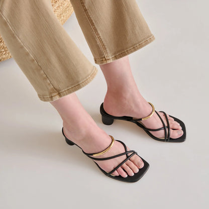 NAIRA BLACK LEATHER