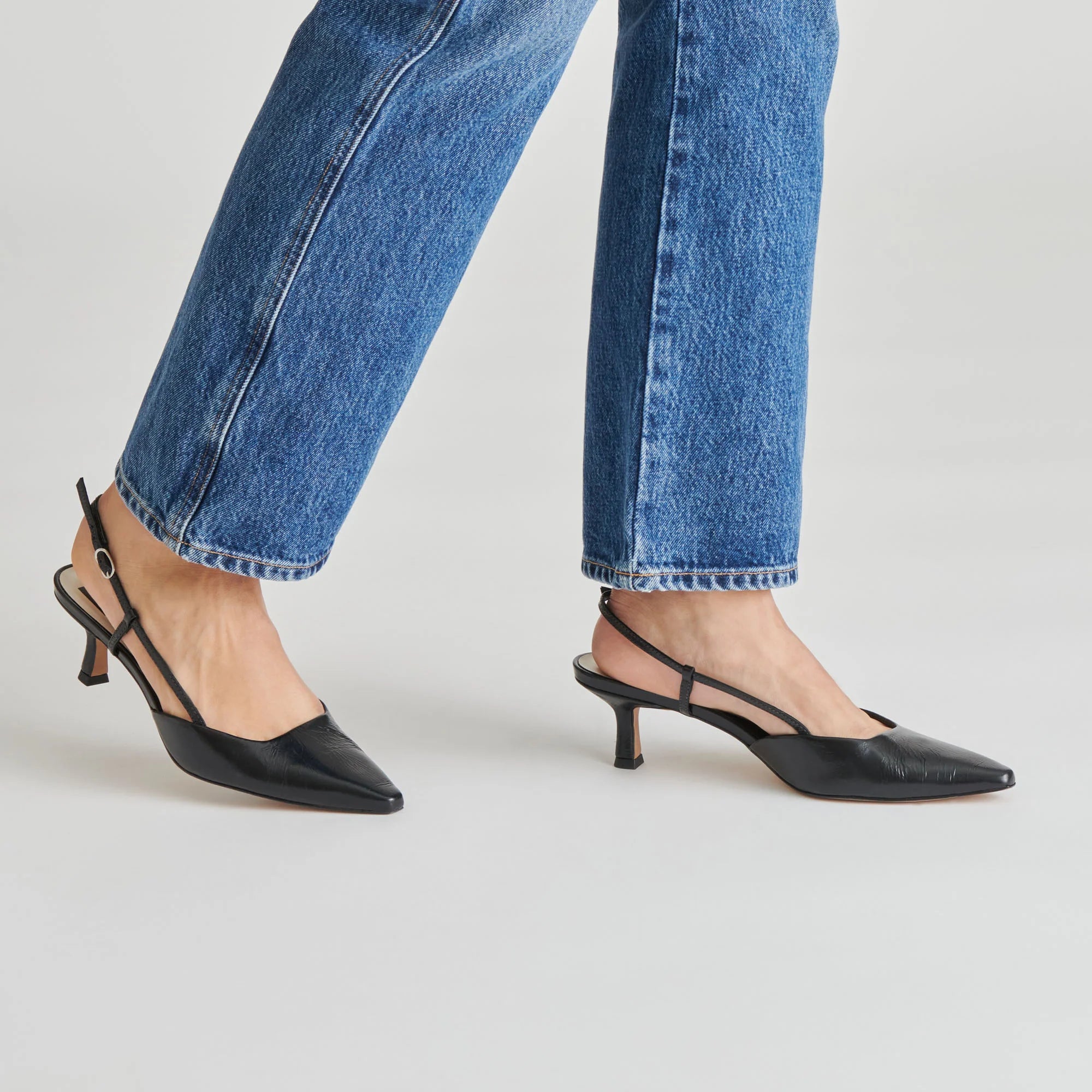 ODELA BLACK LEATHER