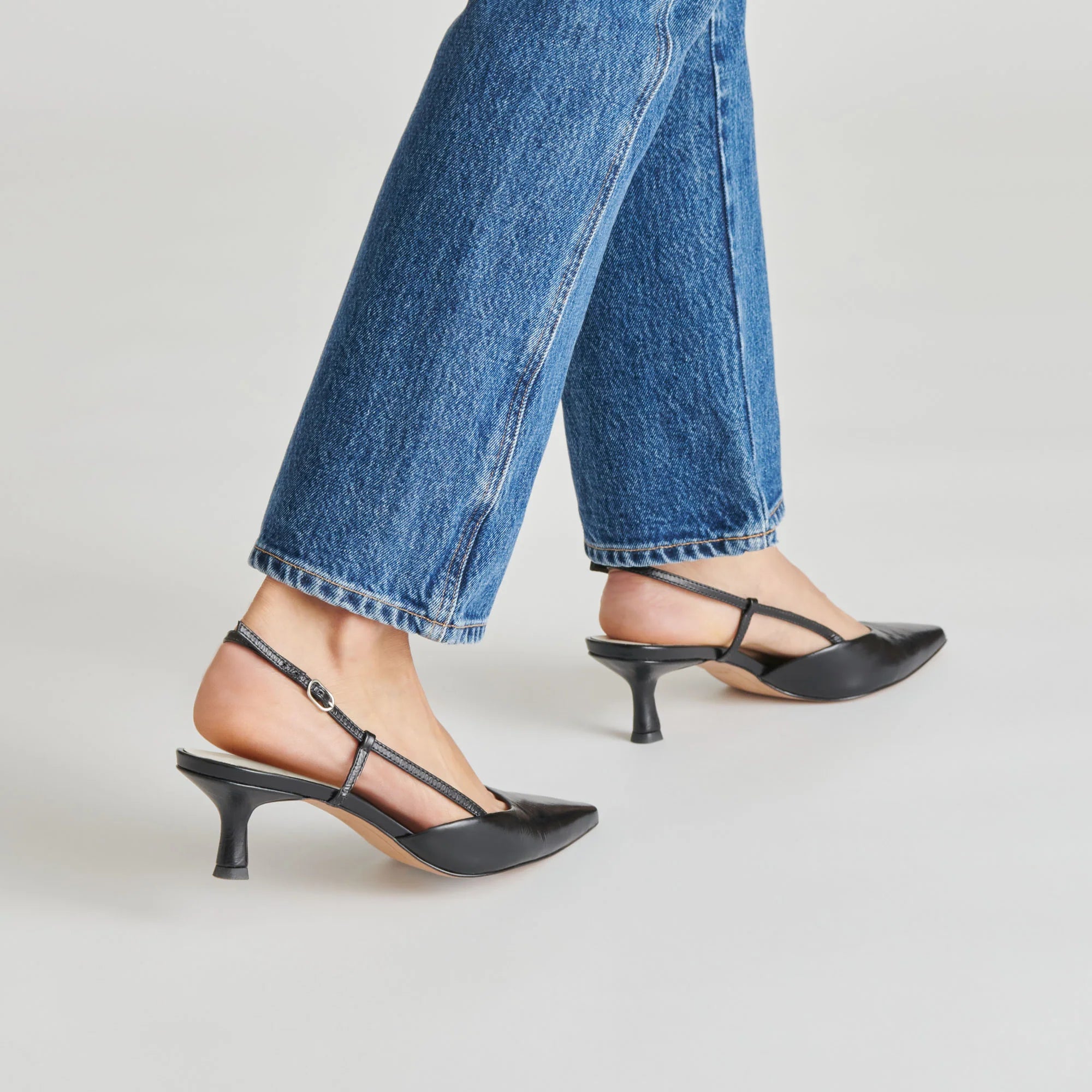 ODELA BLACK LEATHER