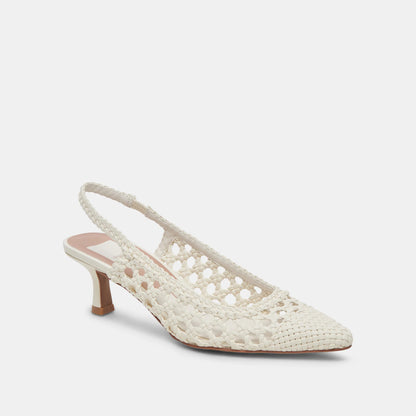 OLYMPA WHITE WOVEN STELLA