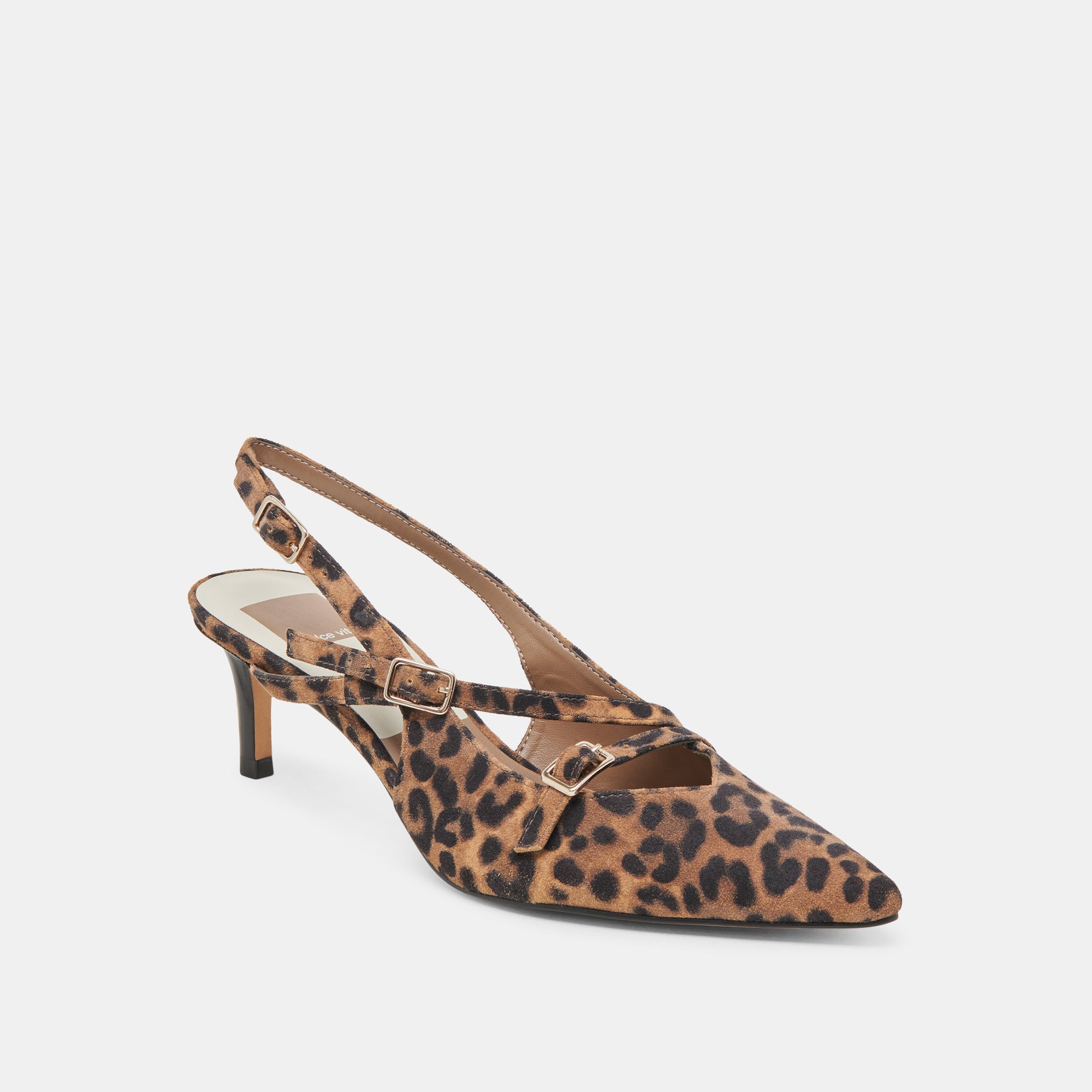 PAMLA MID LEOPARD SUEDE