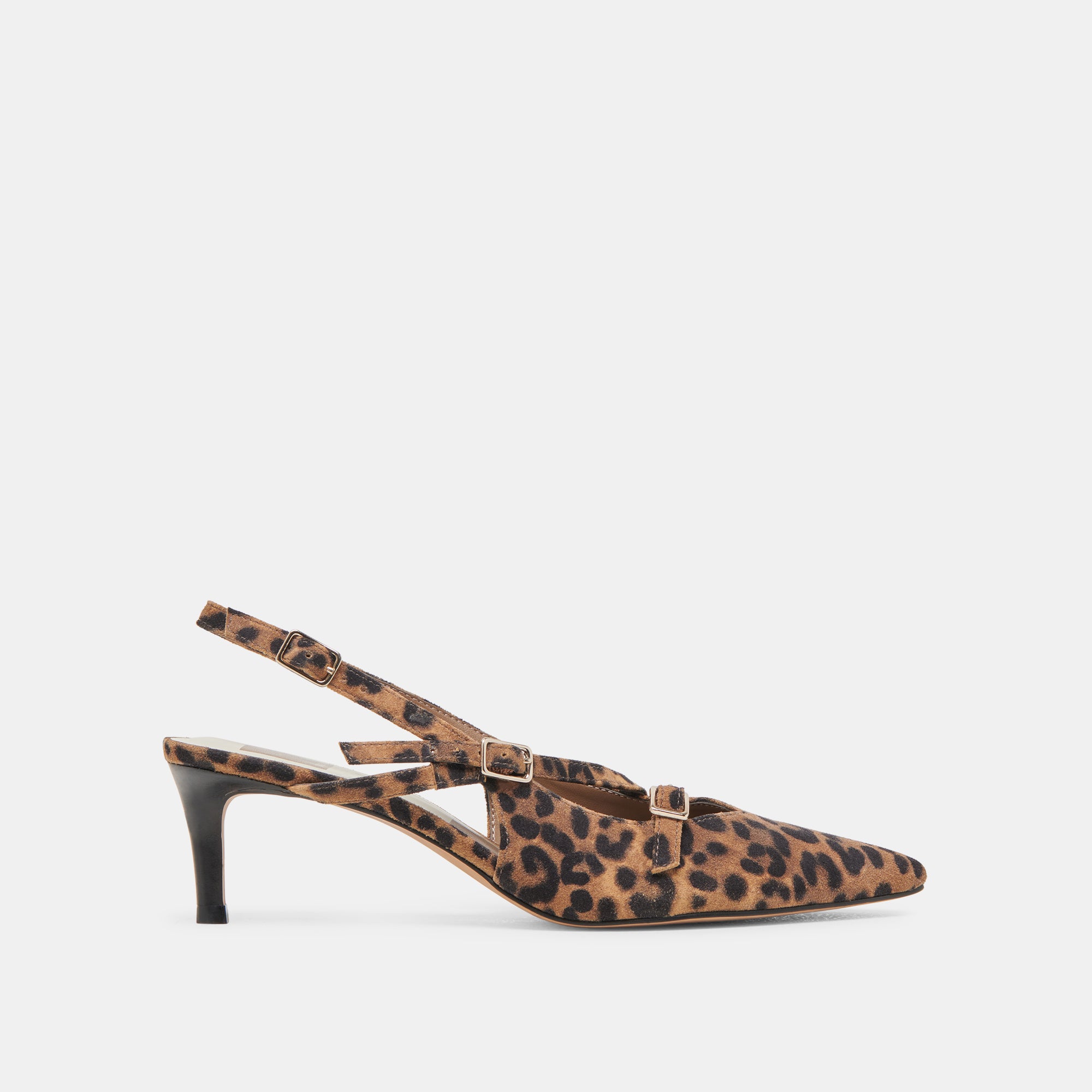 PAMLA MID LEOPARD SUEDE