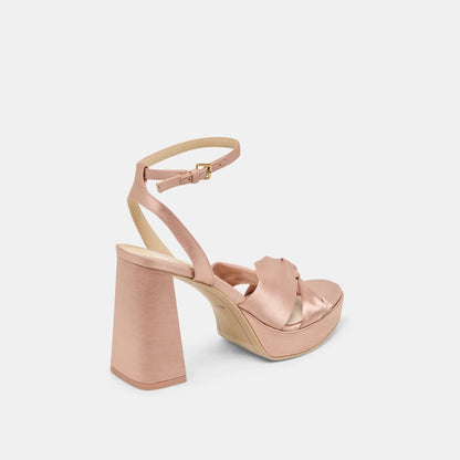 PARLO BLUSH SATIN
