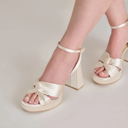 PARLO IVORY SATIN