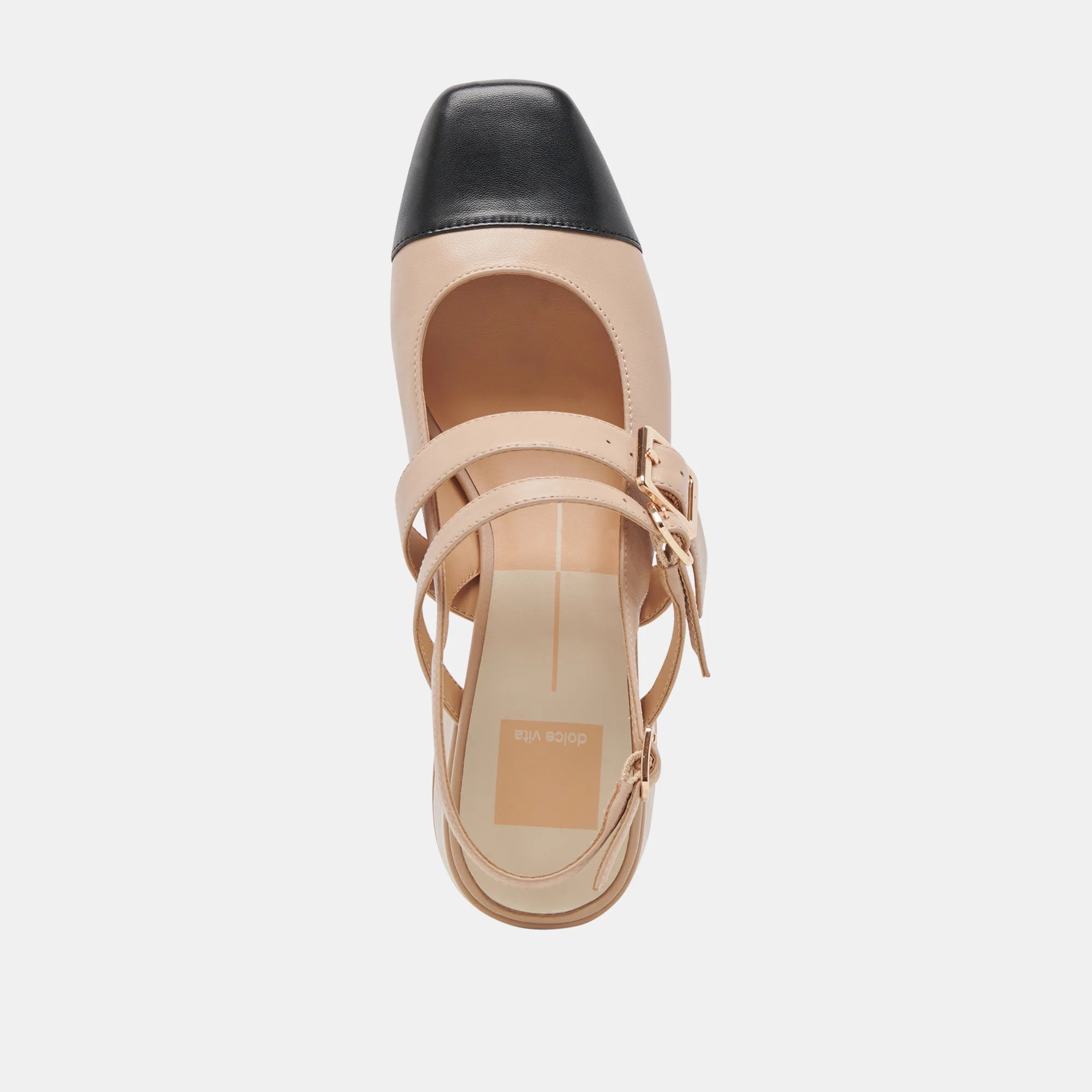 PATZY NUDE MULTI LEATHER