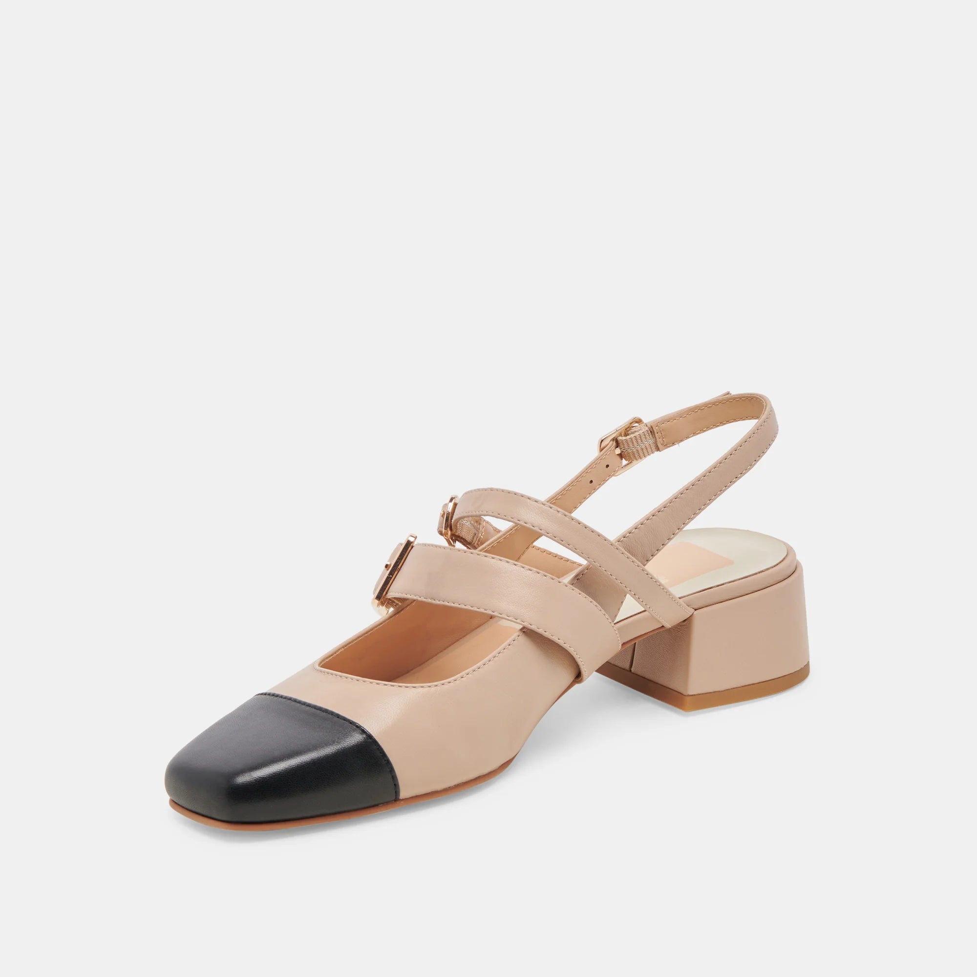 PATZY NUDE MULTI LEATHER