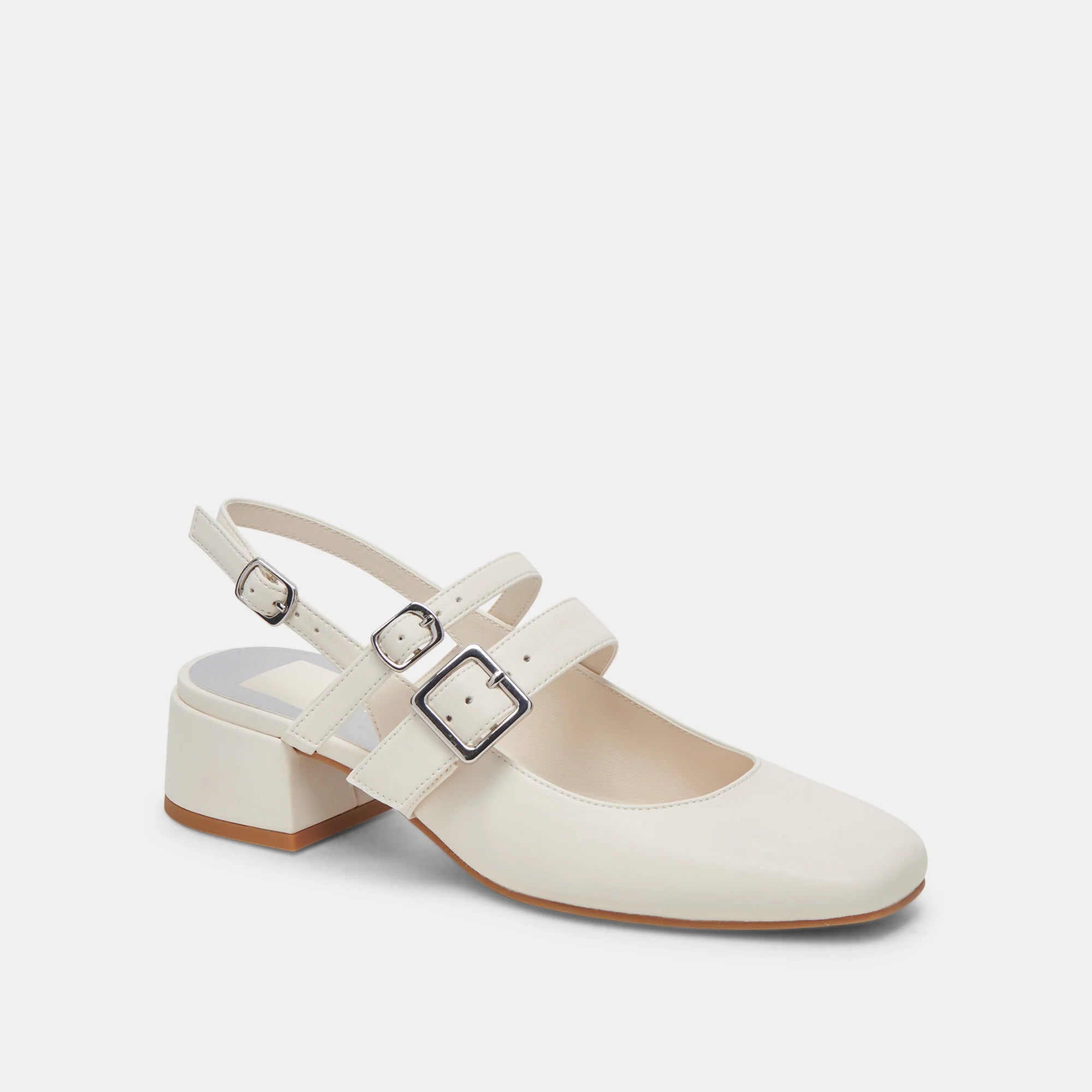 PATZY IVORY LEATHER - view 3