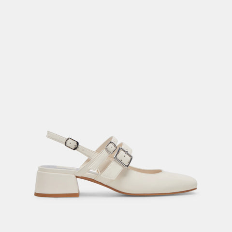 DOLCEVITA PATZY IVORY LEATHER All Sandals & Heels