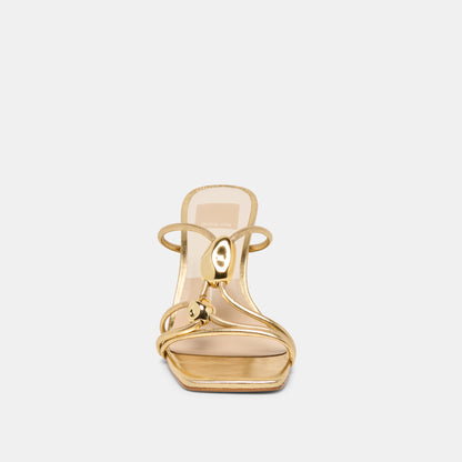 ALAYNA GOLD LEATHER