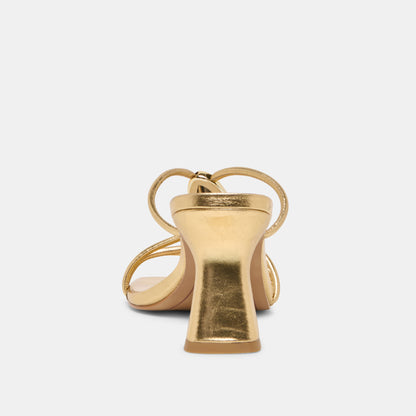 ALAYNA GOLD LEATHER