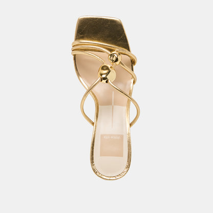 ALAYNA GOLD LEATHER