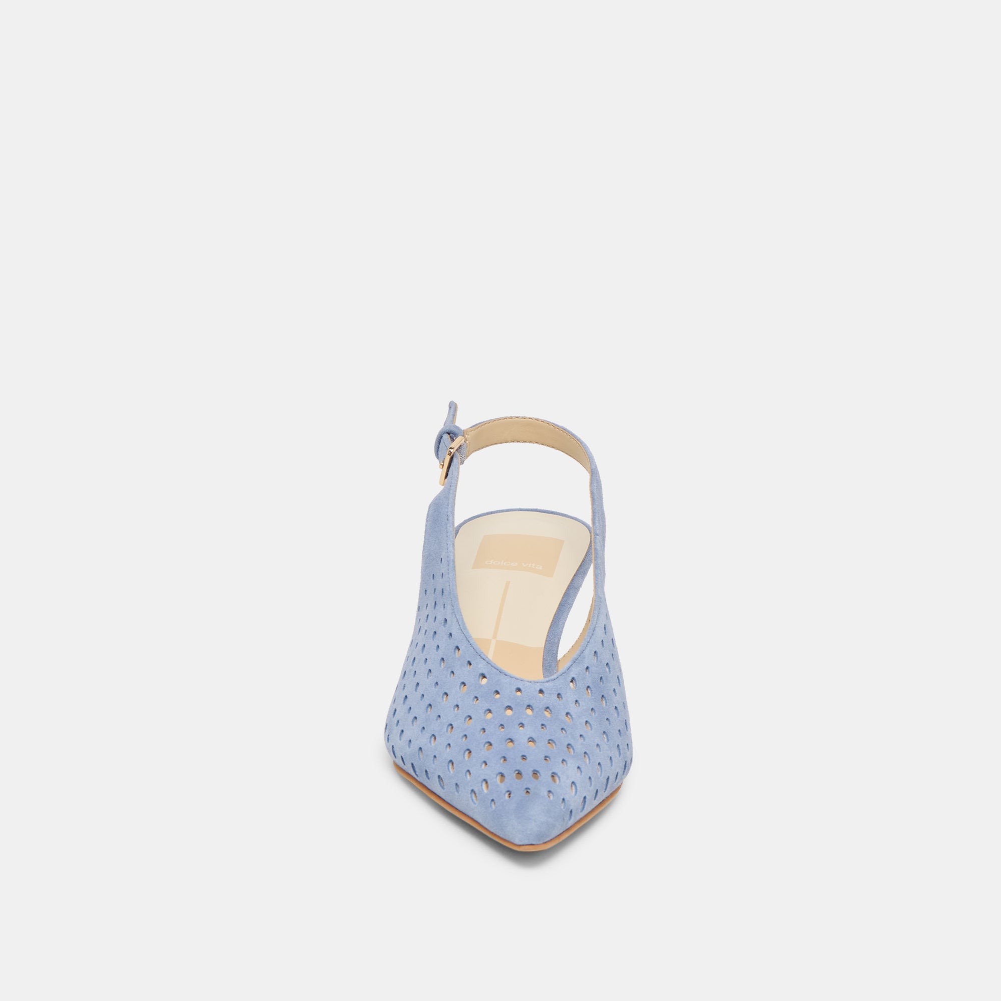 ALENNA PERF PERIWINKLE SUEDE - view 6