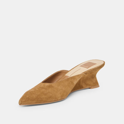 CAMY COGNAC SUEDE
