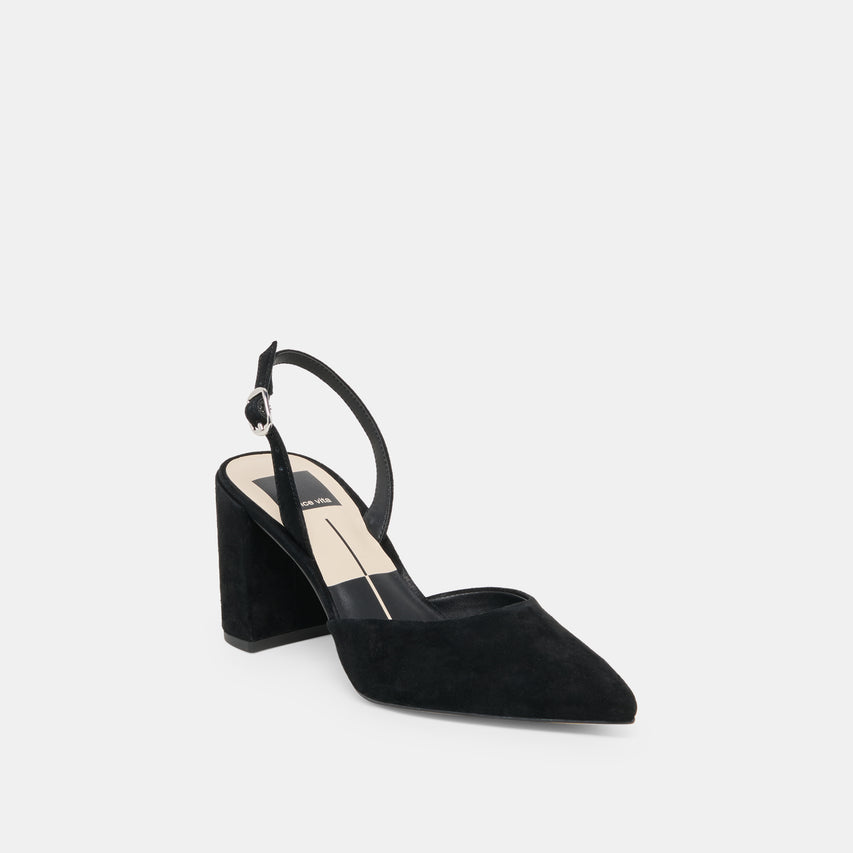 CAREL HIGH NERO SUEDE