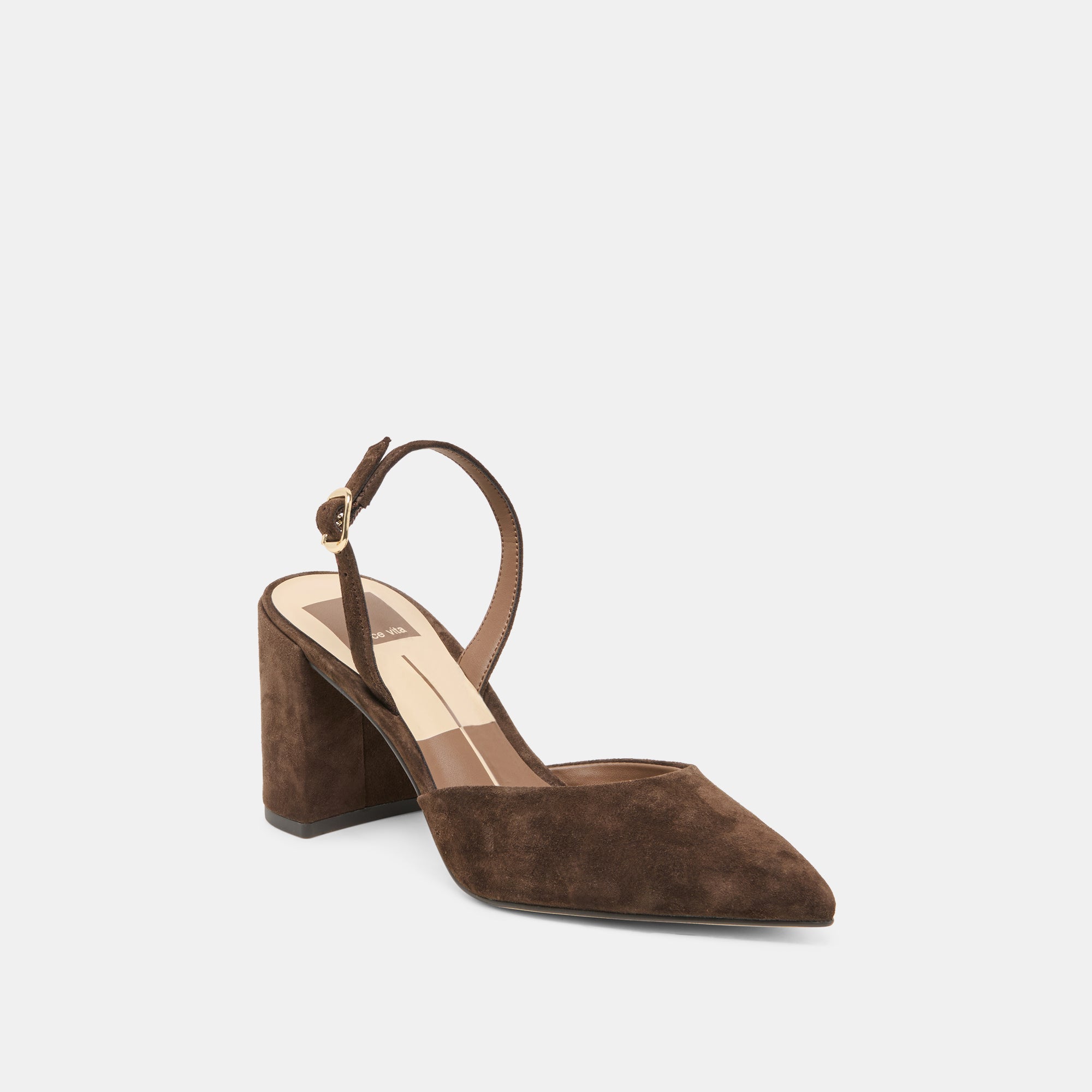 CAREL HIGH DARK BROWN SUEDE - view 2