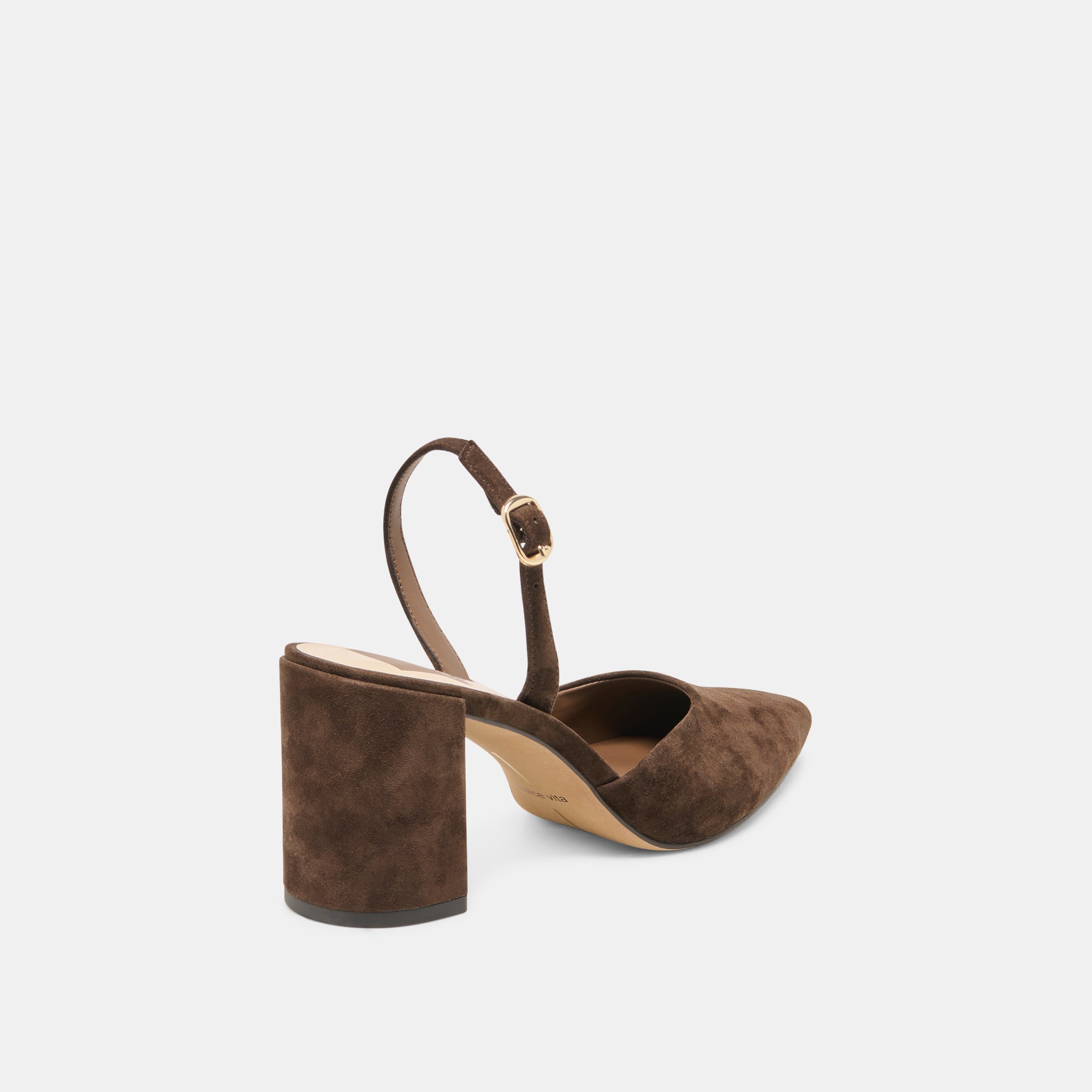 CAREL HIGH DARK BROWN SUEDE - view 3