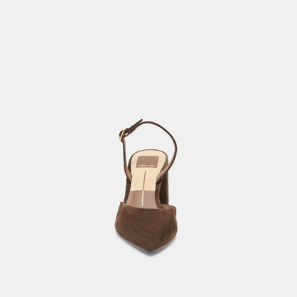 CAREL HIGH DARK BROWN SUEDE
