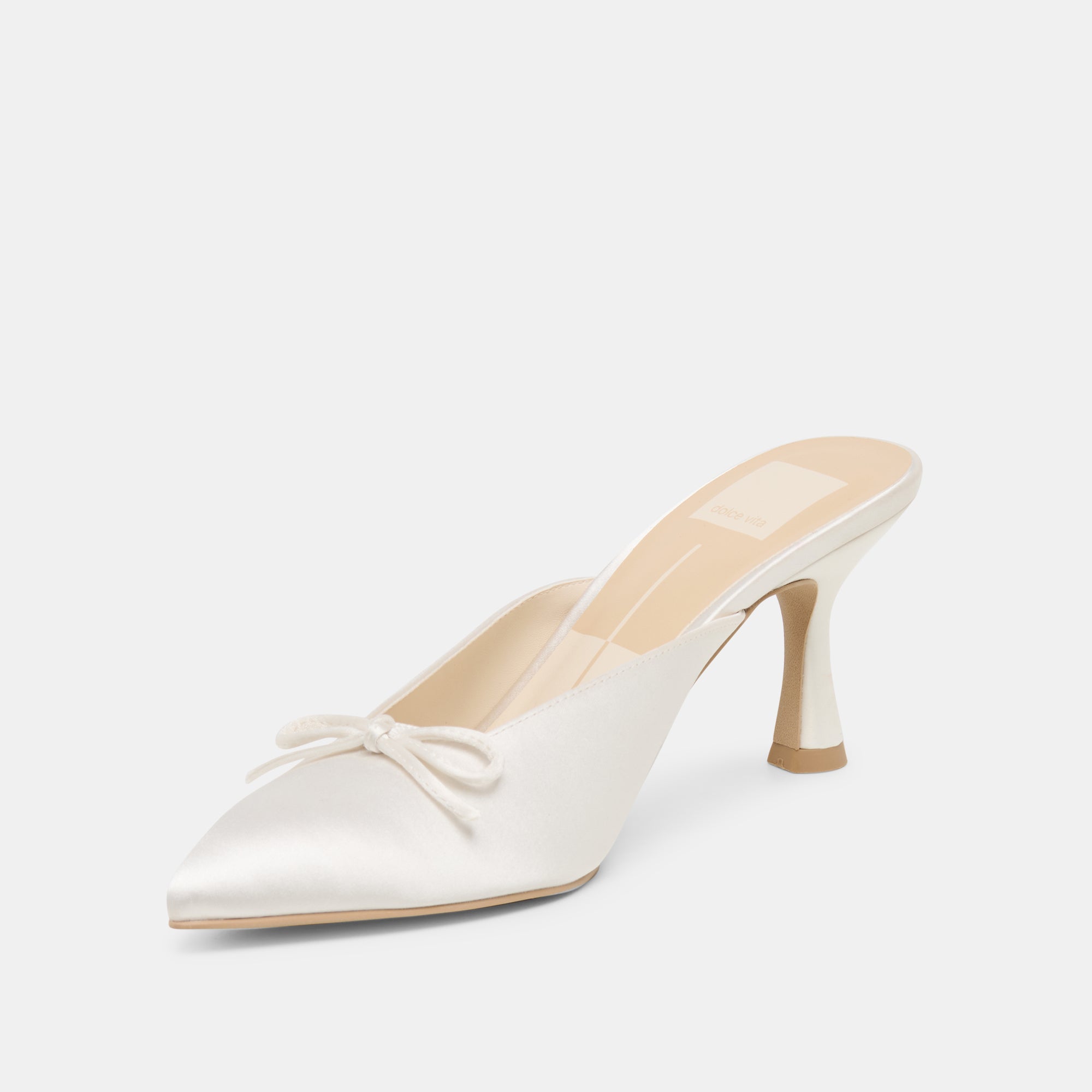 CLEO HIGH OFF WHITE SATIN - view 4
