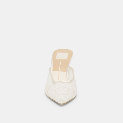 CLEO HIGH BLANC DENTELLE