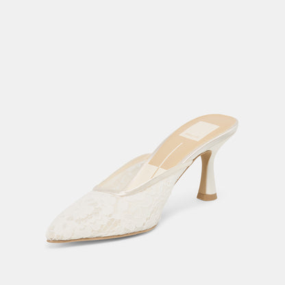 CLEO HIGH BLANC DENTELLE