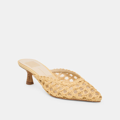 CLEO LOOP RAFFIA NATUREL