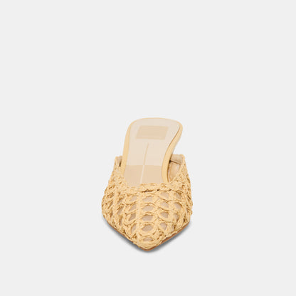 CLEO LOOP RAFFIA NATUREL