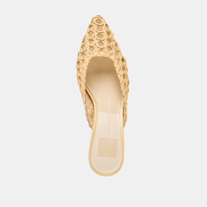 CLEO LOOP RAFFIA NATUREL