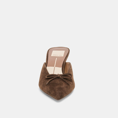 CLEO DARK BROWN SUEDE
