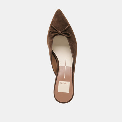 CLEO DARK BROWN SUEDE