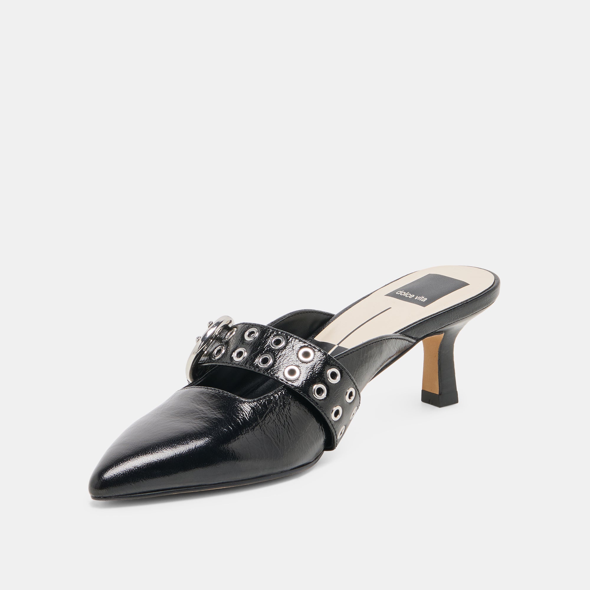 CYRAH BLACK LEATHER - view 4