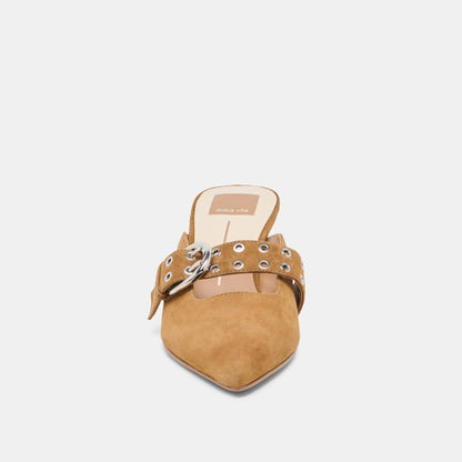 CYRAH COGNAC SUEDE
