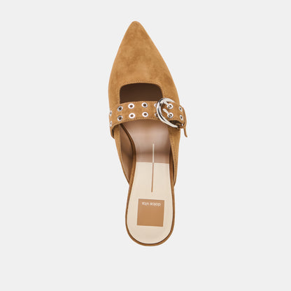 CYRAH COGNAC SUEDE