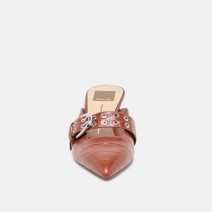 CYRAH HICKORY LEATHER