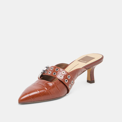 CYRAH HICKORY LEATHER
