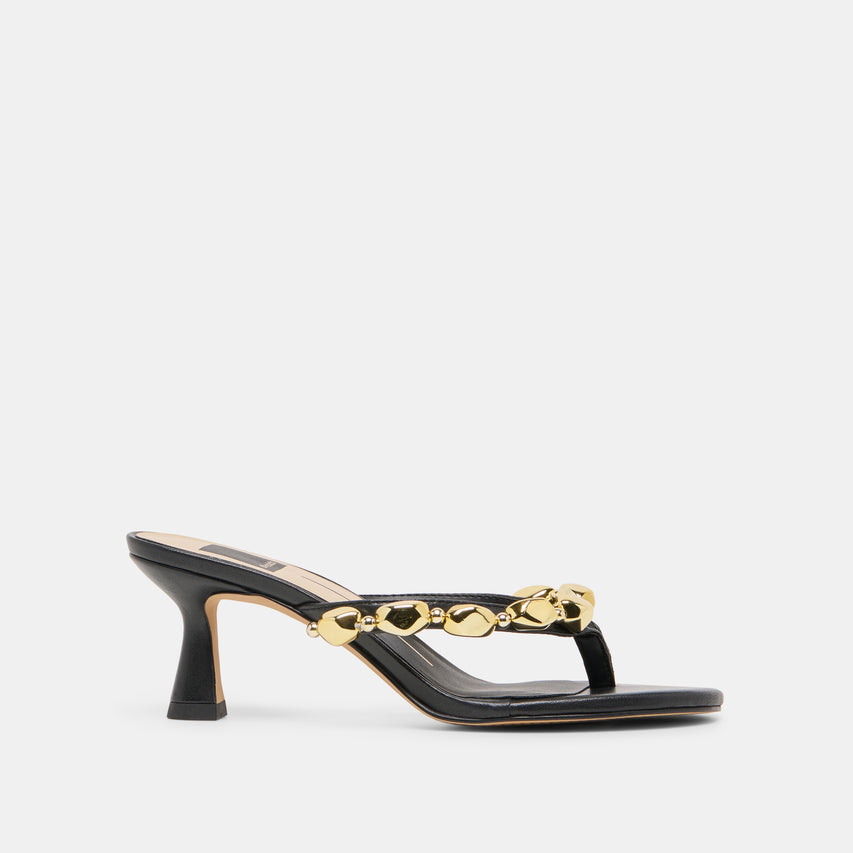 DAKSIE CUIR NOIR