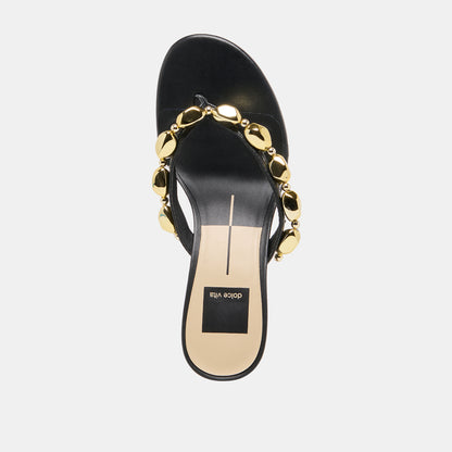 DAKSIE CUIR NOIR